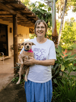 Jeannette Eggengoor, fundadora da Anjos d'Ajuda